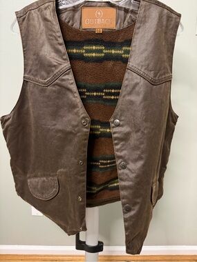 Outback Trading Co The Cliffdweller Vest. NWOT